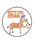 Pöttyös Zebra Logo